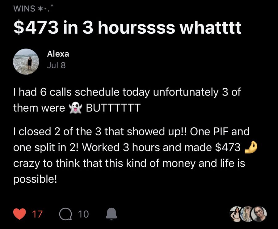 Alexa: her message in the group